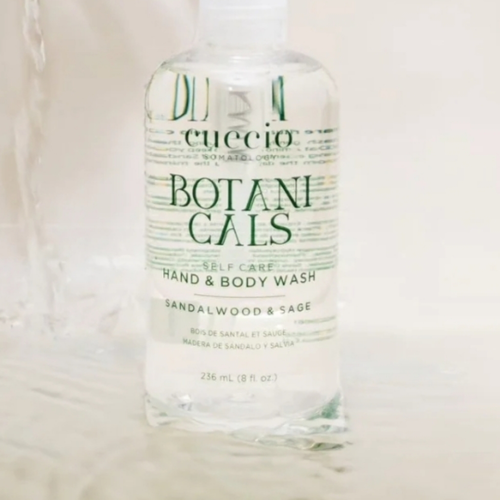 New Cuccio Somatology Botanicals Hand And Body Wash Sandalwood & Sage